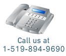 Call us at : 1 519 894 9690